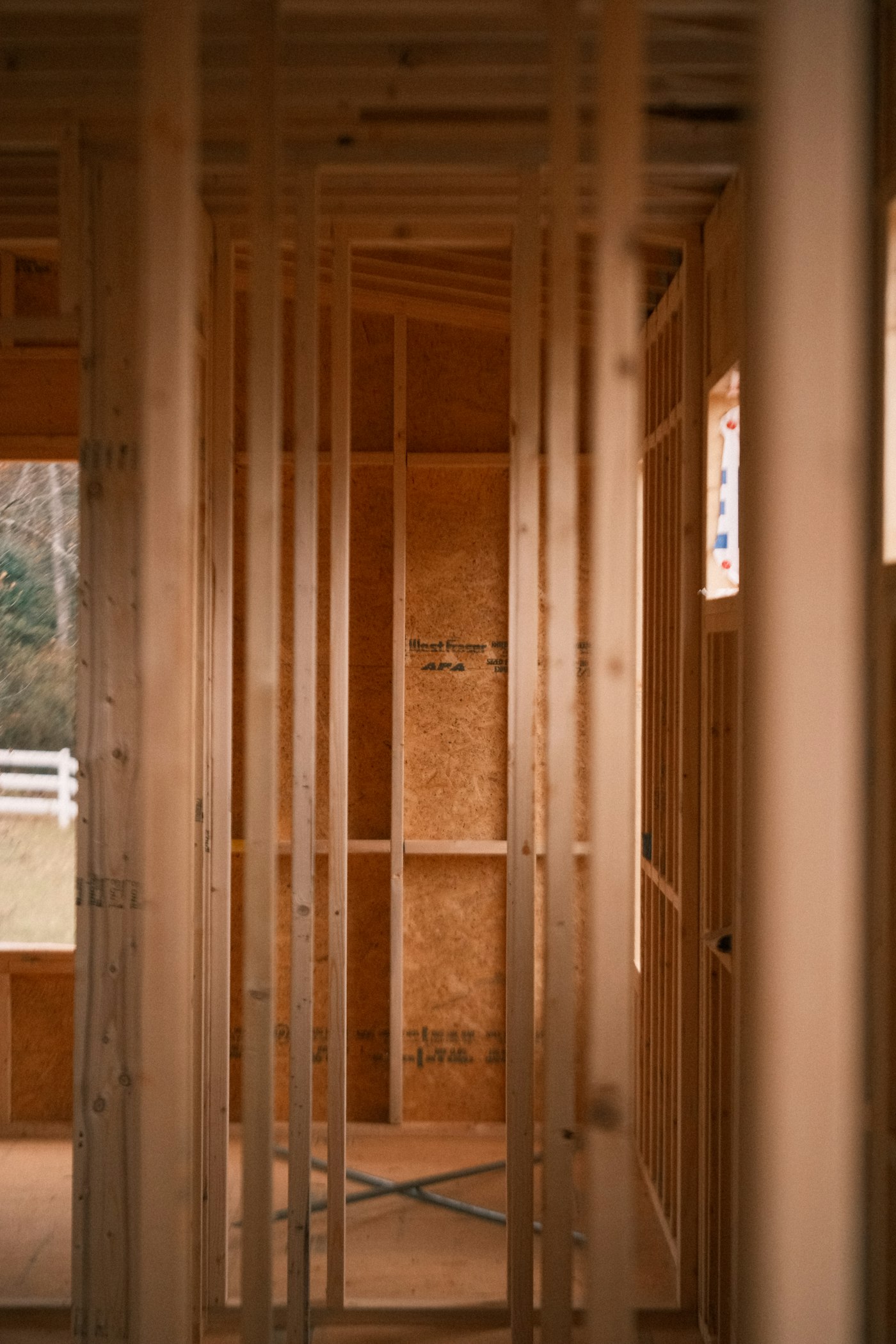 Wood-stud wall framing by Toro R Services in Cache Valley, Utah