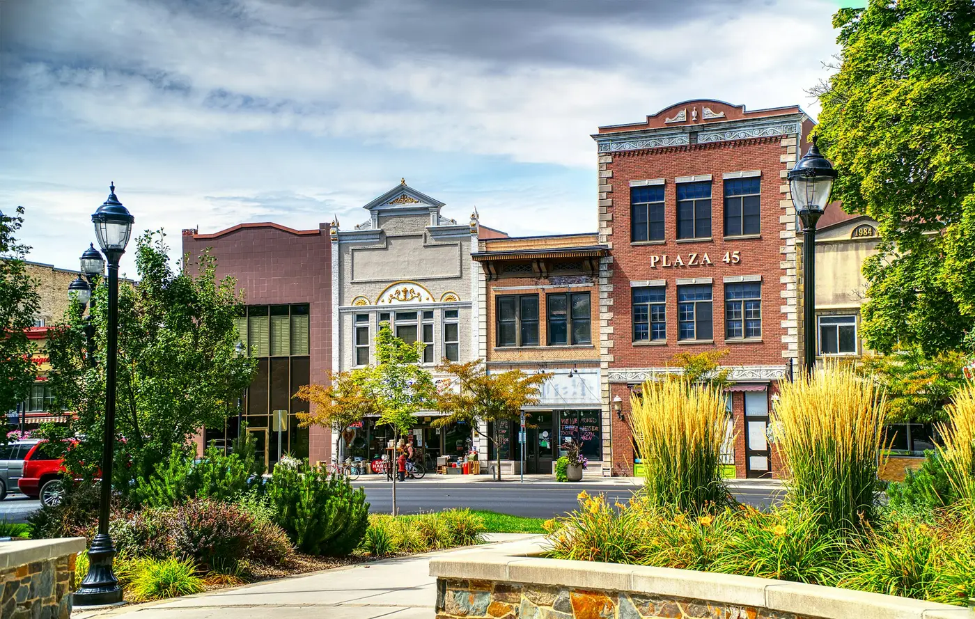Historic downtown Logan, Utah, the community Toro R Services proudly serves